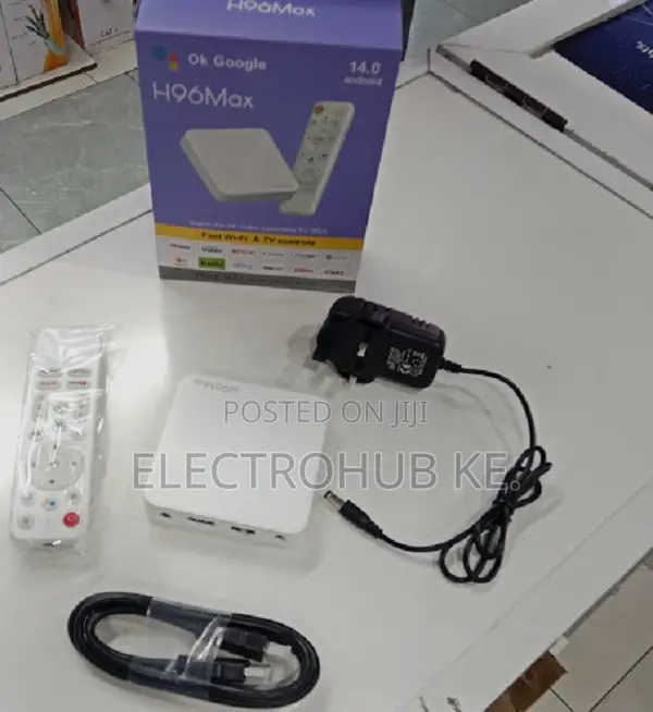 Smart Android Tv Box H96max Android 14.0 H313 2gb Ram 16gb Rom