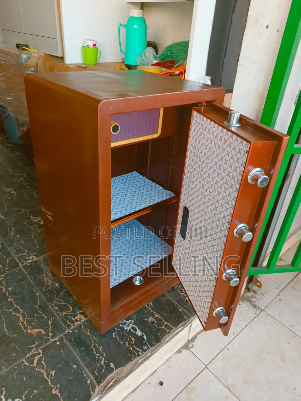 Fireplace Brown Safe Box 80kg