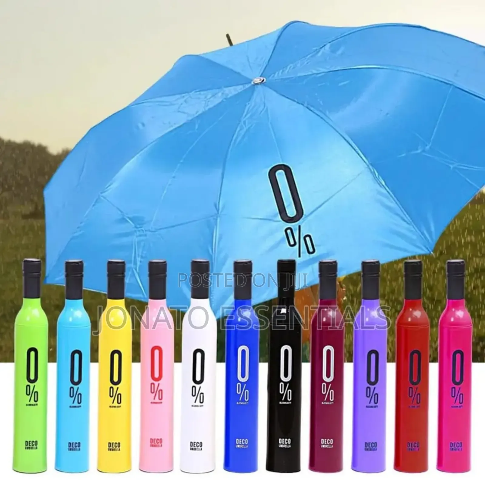 Bottle Umbrella 0% Foldable Portable Wine Bottle Umbrella Nairobi