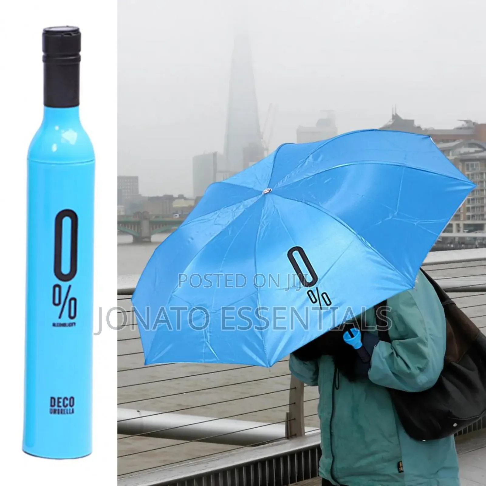 Bottle Umbrella 0% Foldable Portable Wine Bottle Umbrella Nairobi