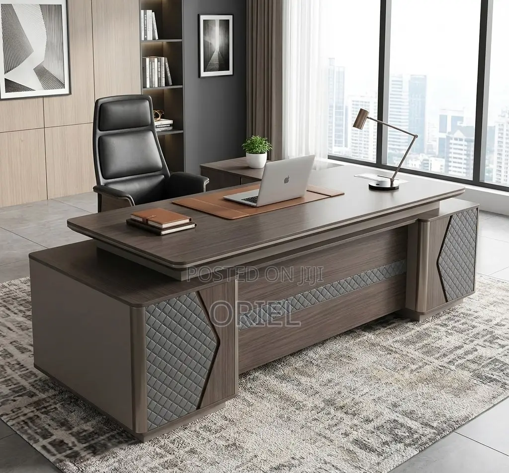 2.4-Meter L-Shaped Executive Office Desk : 2400mm Executive Office Des