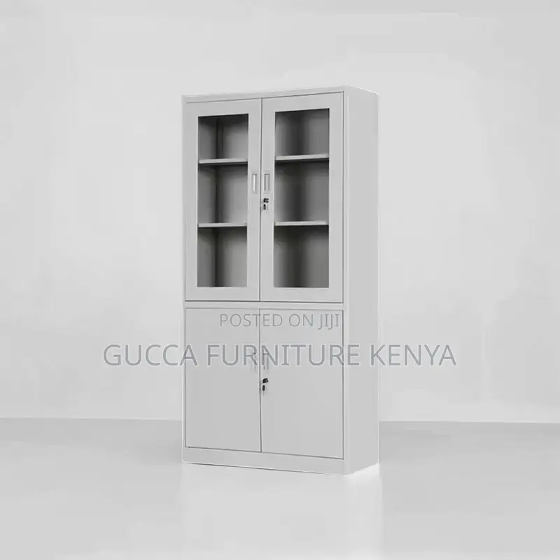 Glass Door's Steel Office Filling Cabinet