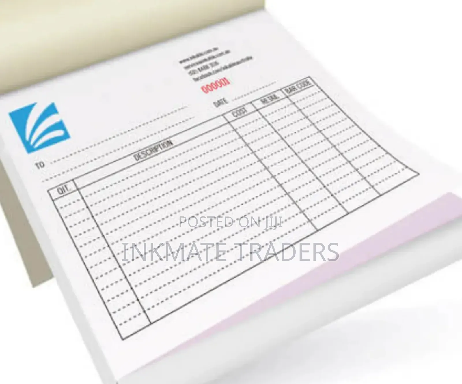 Business Receipt Books A5