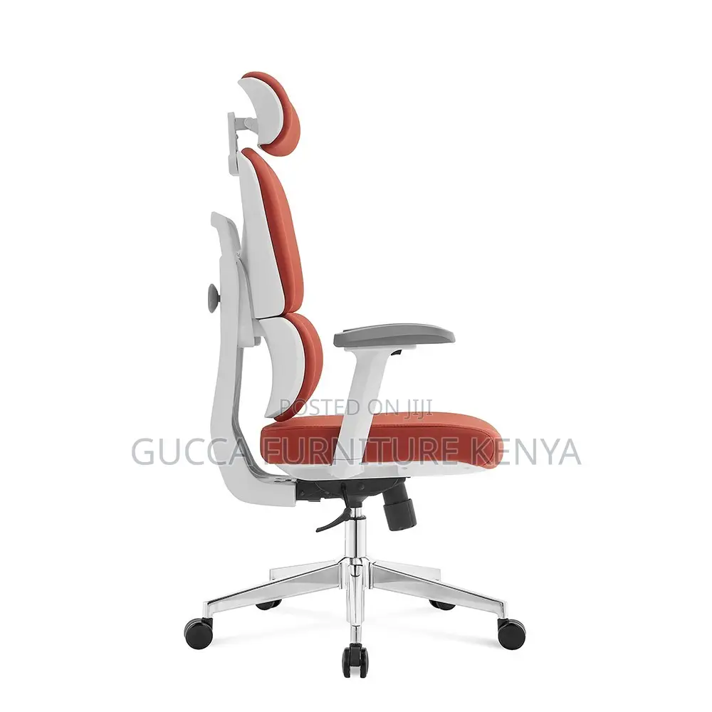 Orange Modern Orthopedic Executive Office Chair