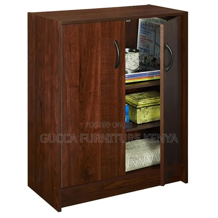 2-door Credenza Filling Wooden Office Cabinet