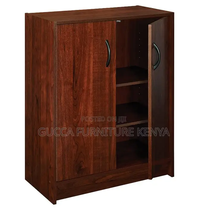 2-door Credenza Filling Wooden Office Cabinet