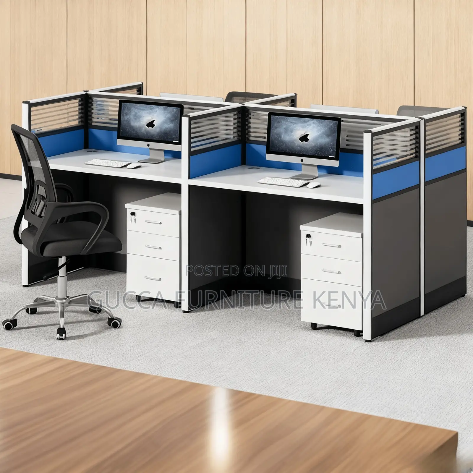 4-way Office Modular Office Workstation