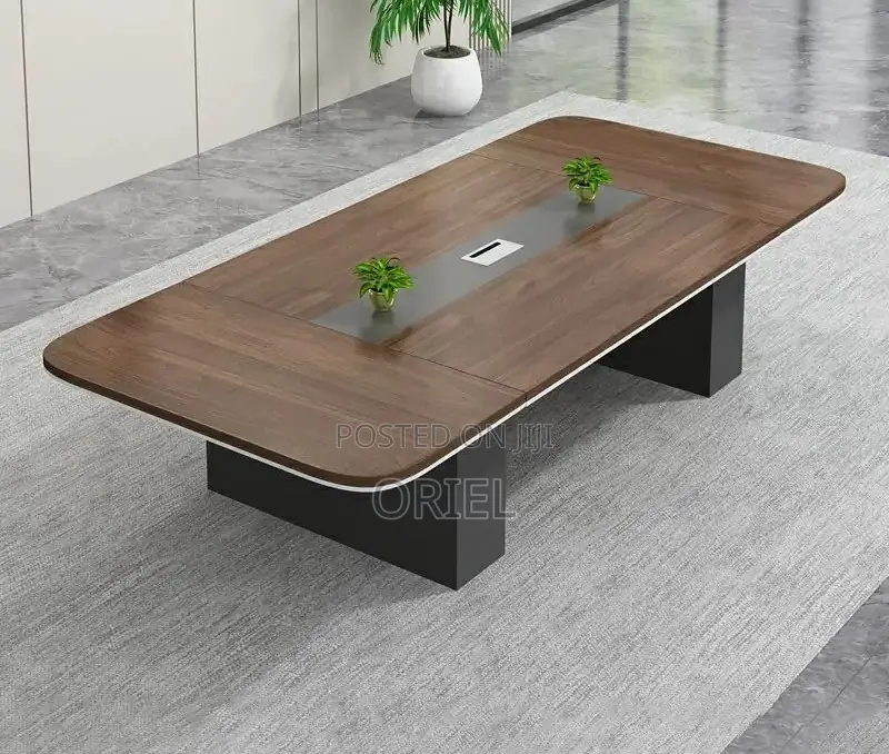Office Conference Room Table : 2400mm Boardroom Table