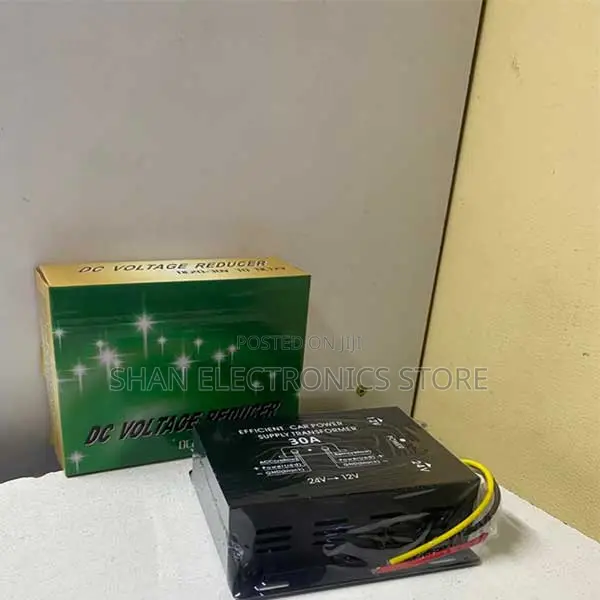 High Efficiency Voltage Reducer 24v to 12v Car Dc Power Transformer
