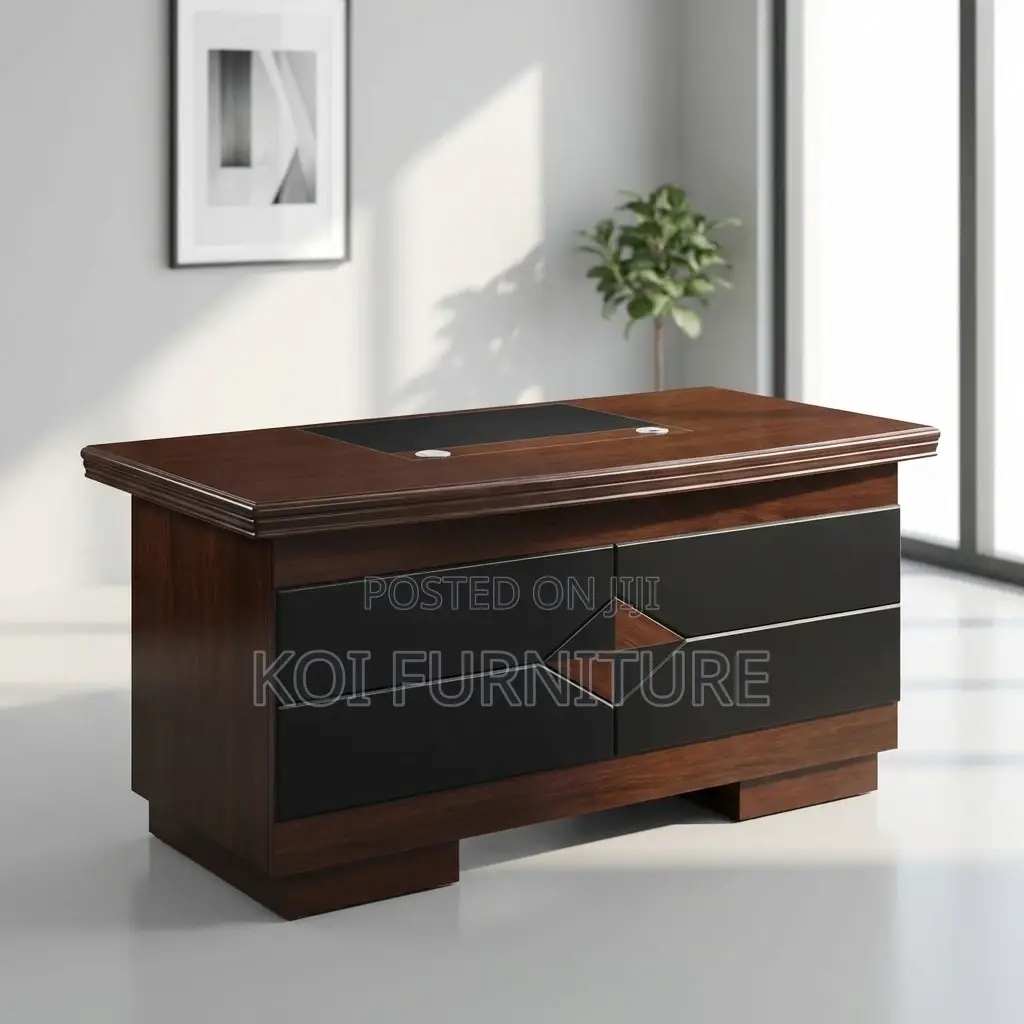 Office Desk; 1200mm Mahogany Executive Desk
