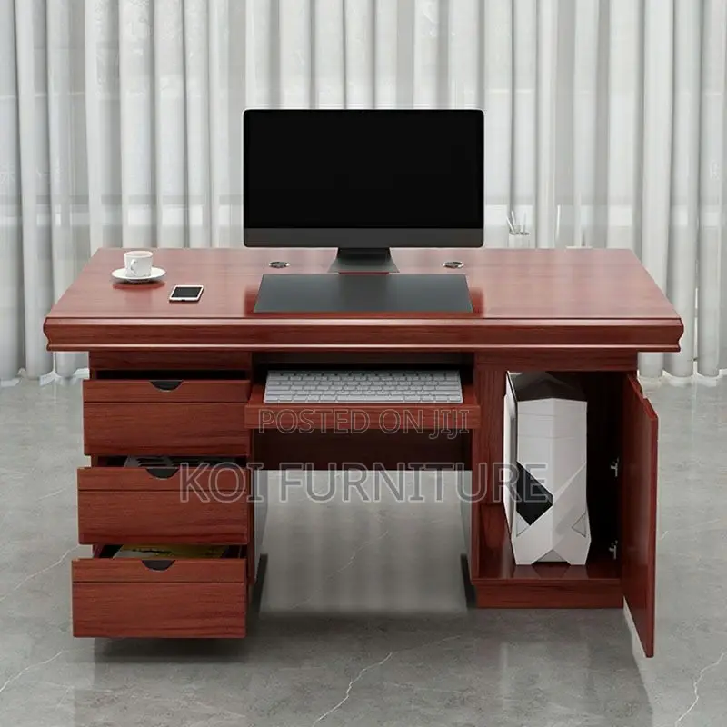 Office Desk; 1200mm Mahogany Executive Desk