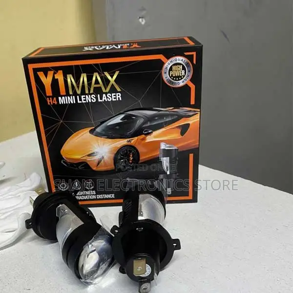 Bright White H4y1 Mini Led Projector – Universal Fit Headlight