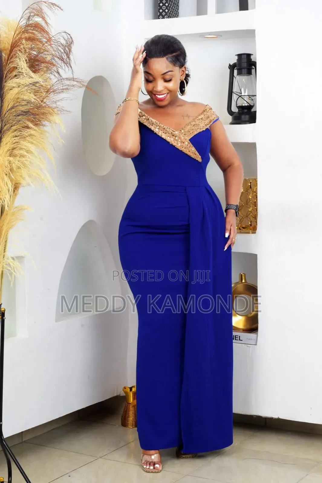 Royal Blue Dinner Dress