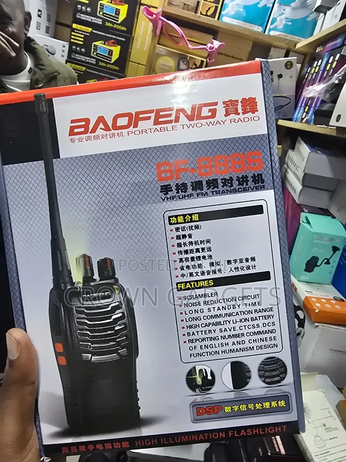 Baofeng Bf-B888s Two-Way Radio Long Range Walkie Talkie 3-5km