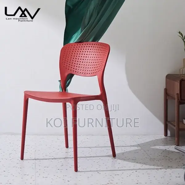 Dining Chairs; Nordic Plastic Dining Chair