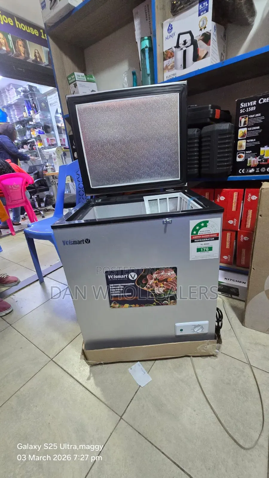 Volsmart 60l Freezer Reliable Cooling