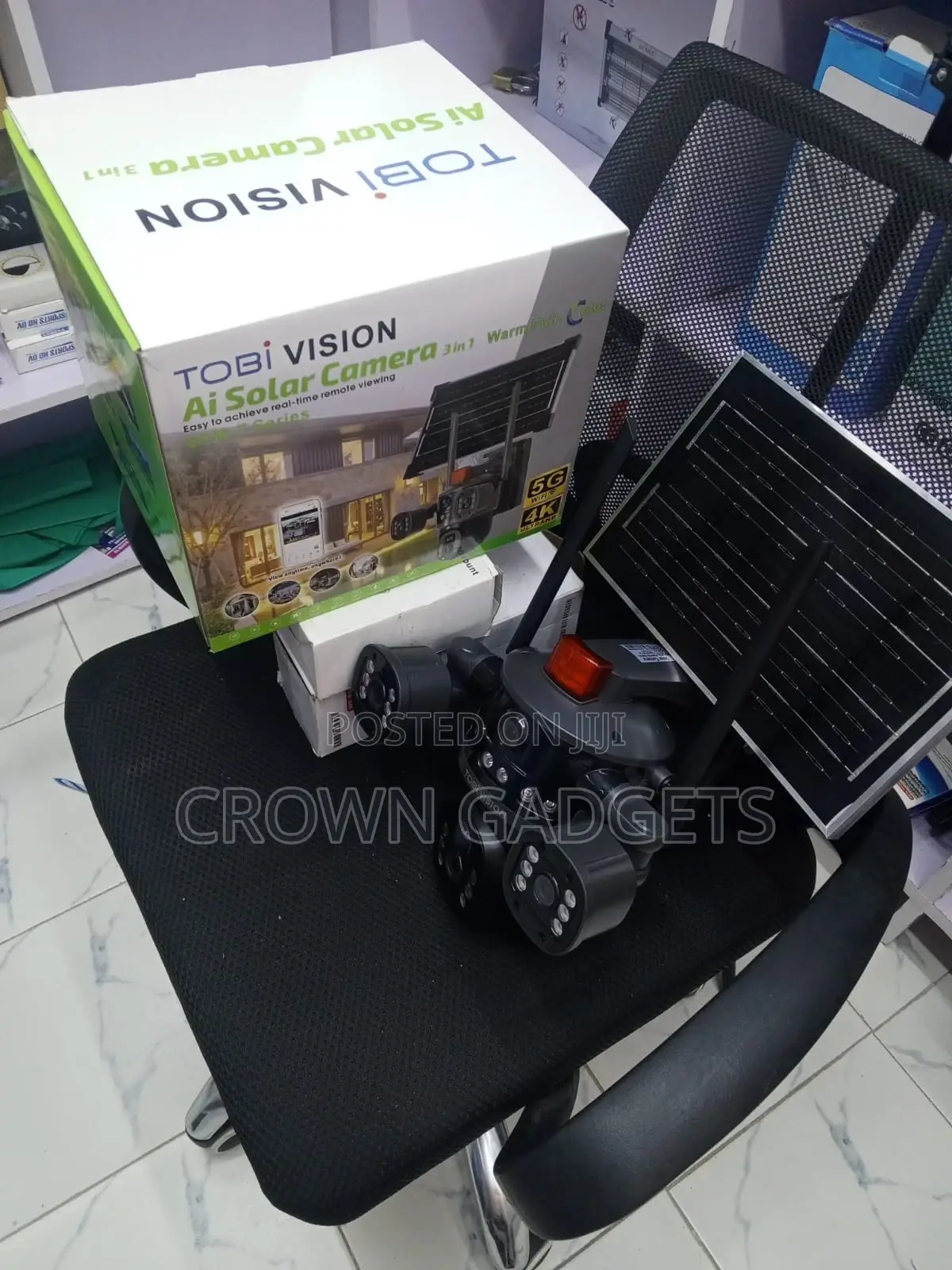 Tobi Vision Ai Solar Camera With 4g Wifi Night Vision