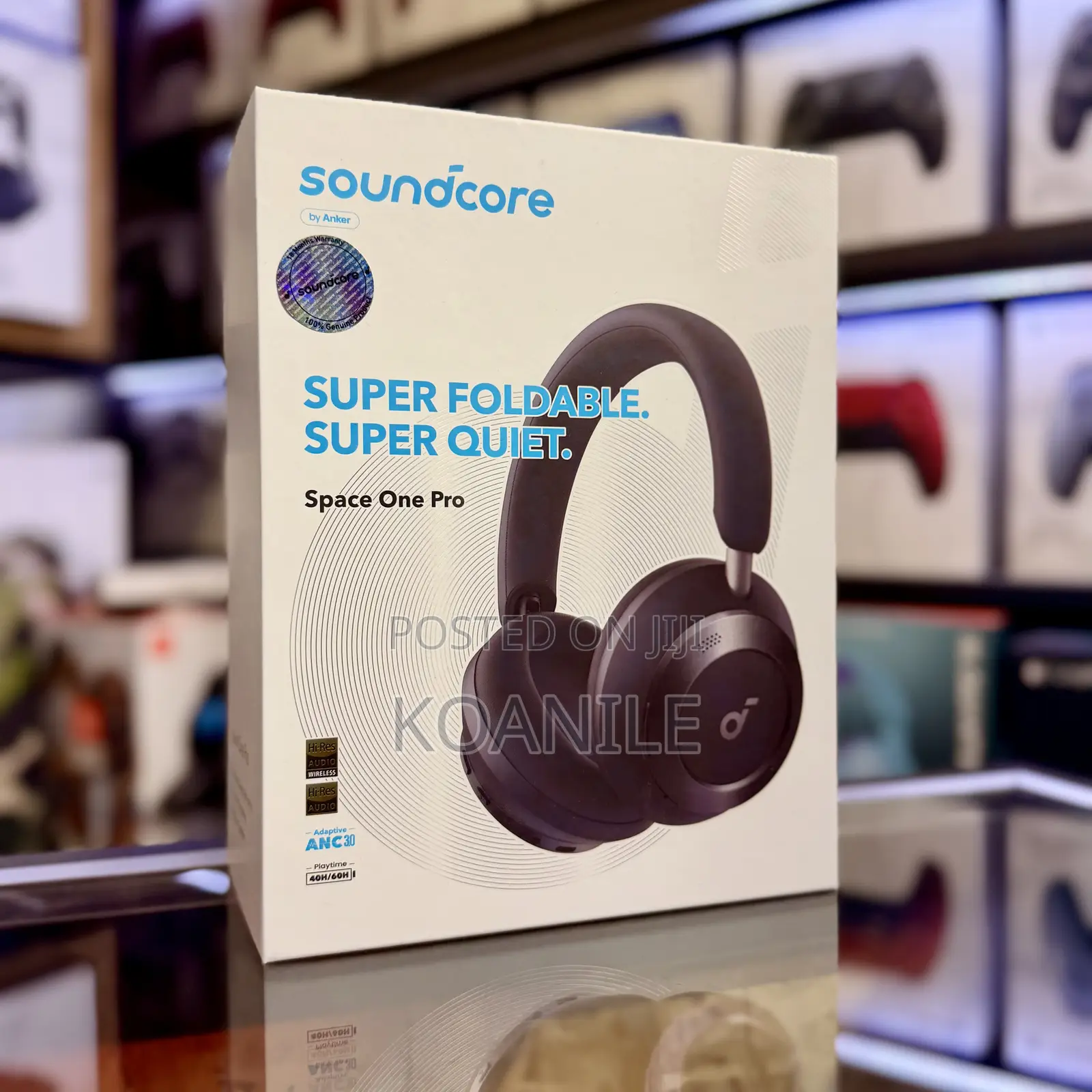 Anker Soundcore Space One Pro Wireless Headphones