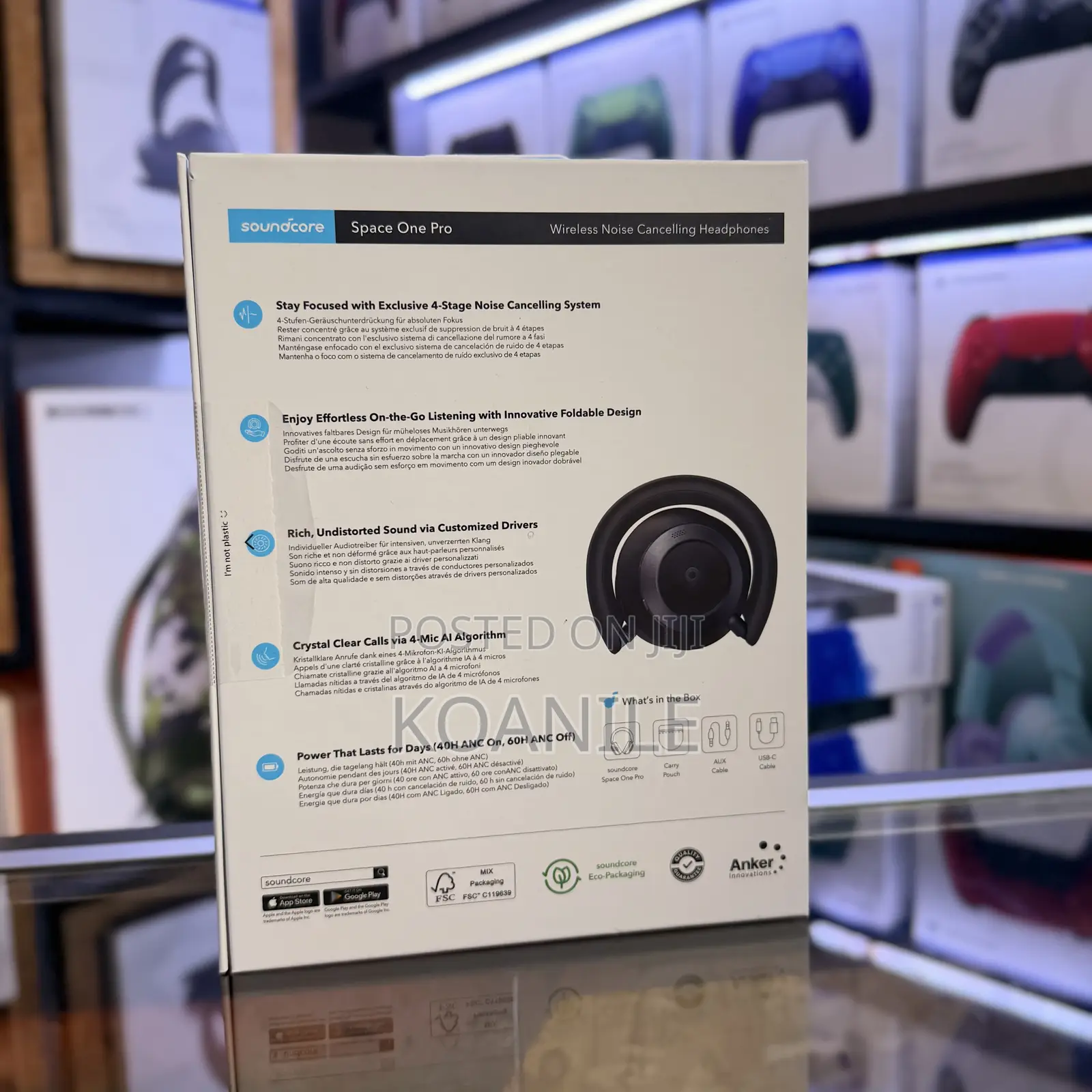 Anker Soundcore Space One Pro Wireless Headphones