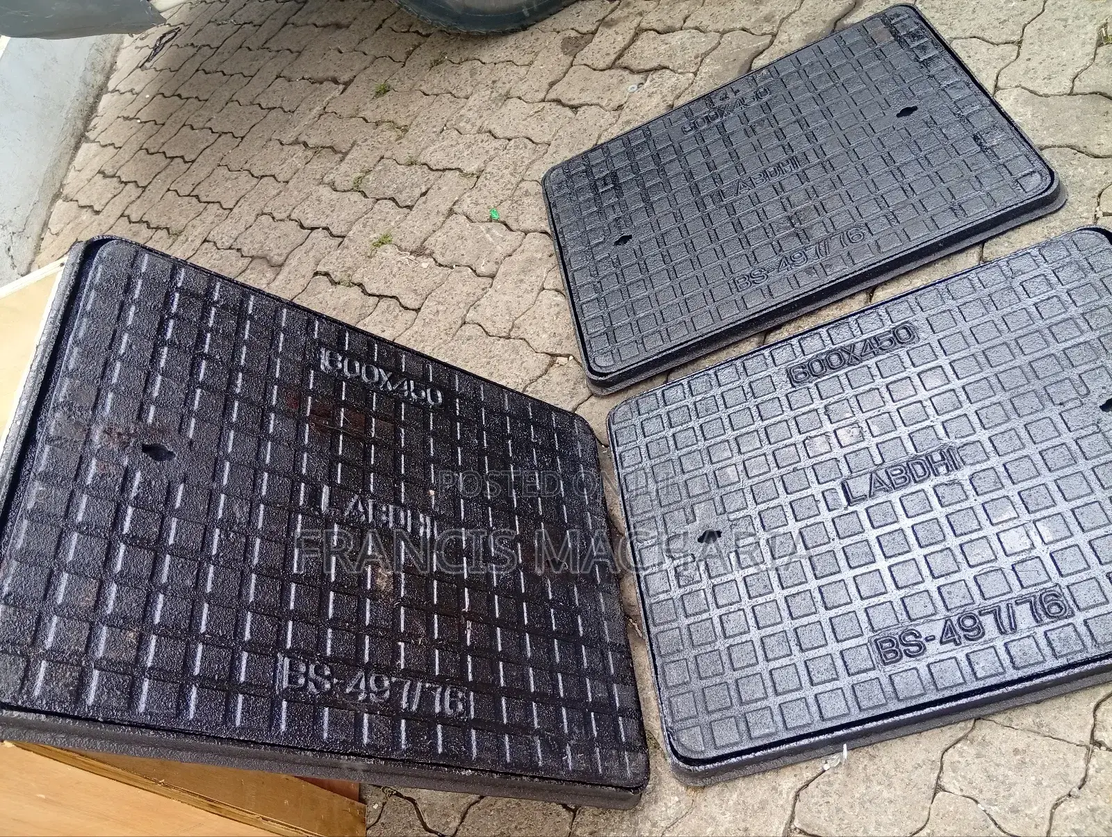 Heavy Duty Cast Iron Manhole Cover