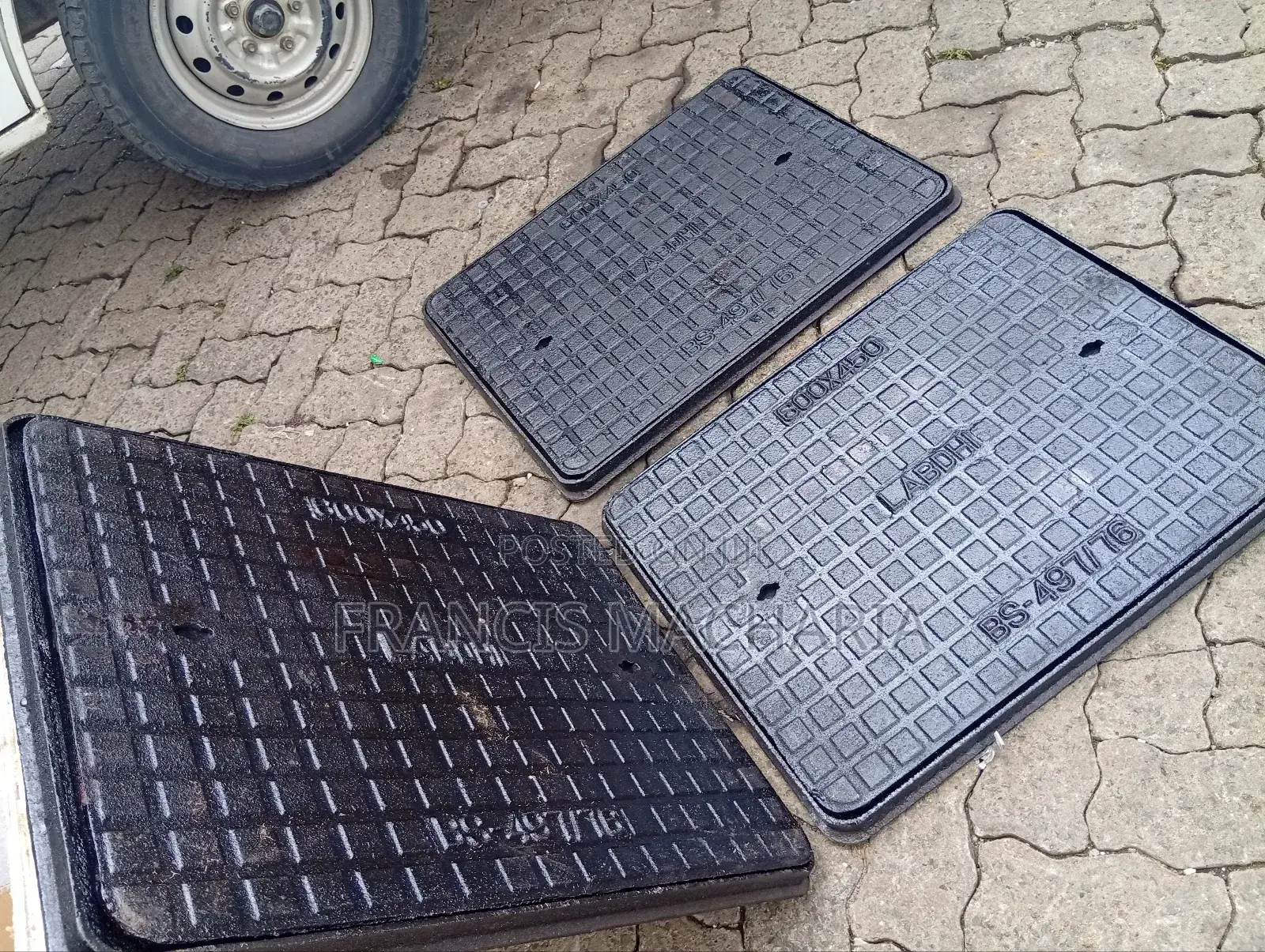 Heavy Duty Cast Iron Manhole Cover