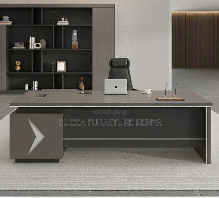 Executive 180cm L-shaped Office Table