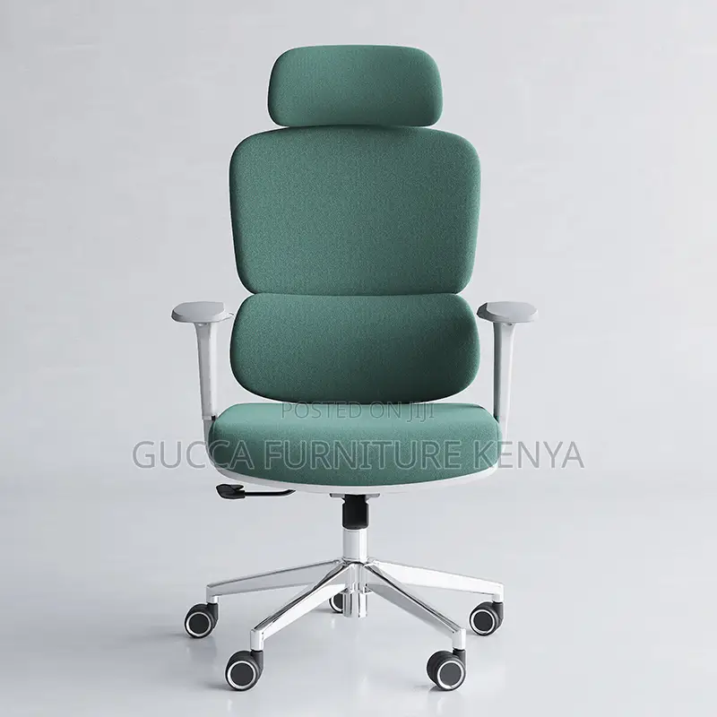 Green Orthopedic High-back Office Chair