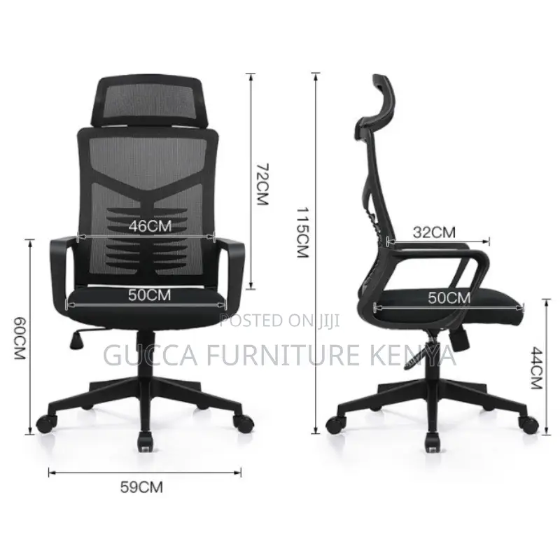 Adjustable Height Swivel Ergonomic Chair