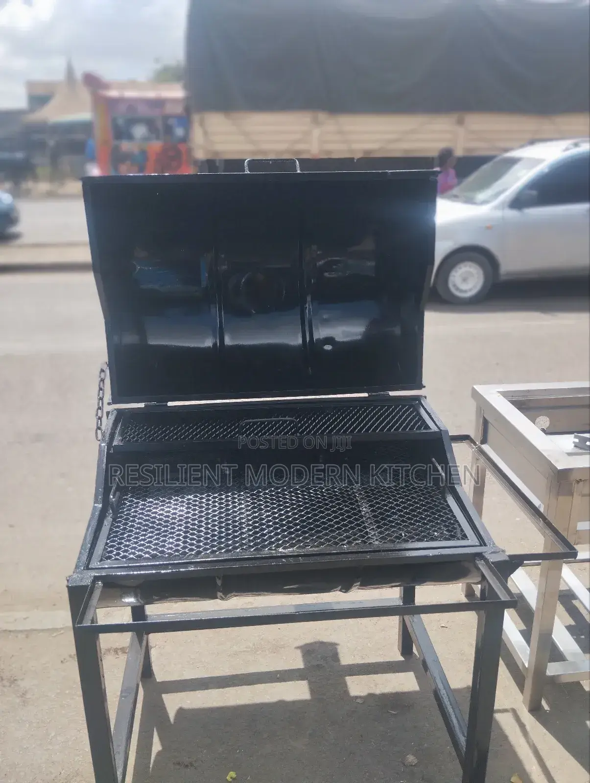 Closed Charcoal Grill or BBQ