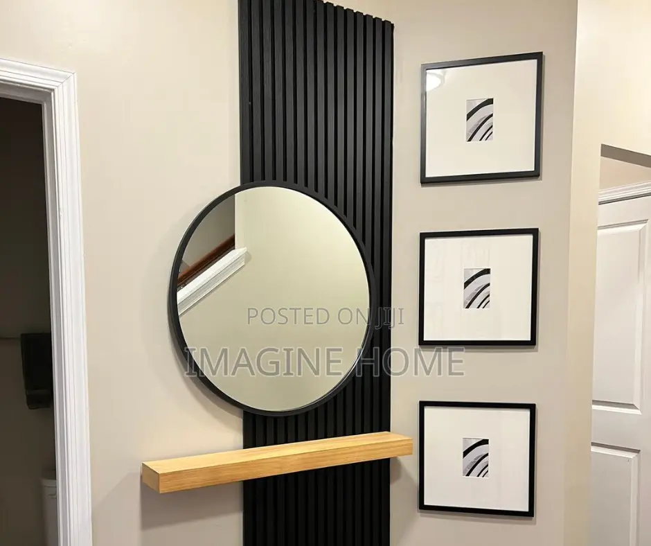 Elegant and Strong Boardroom With Fluted Wall Panels
