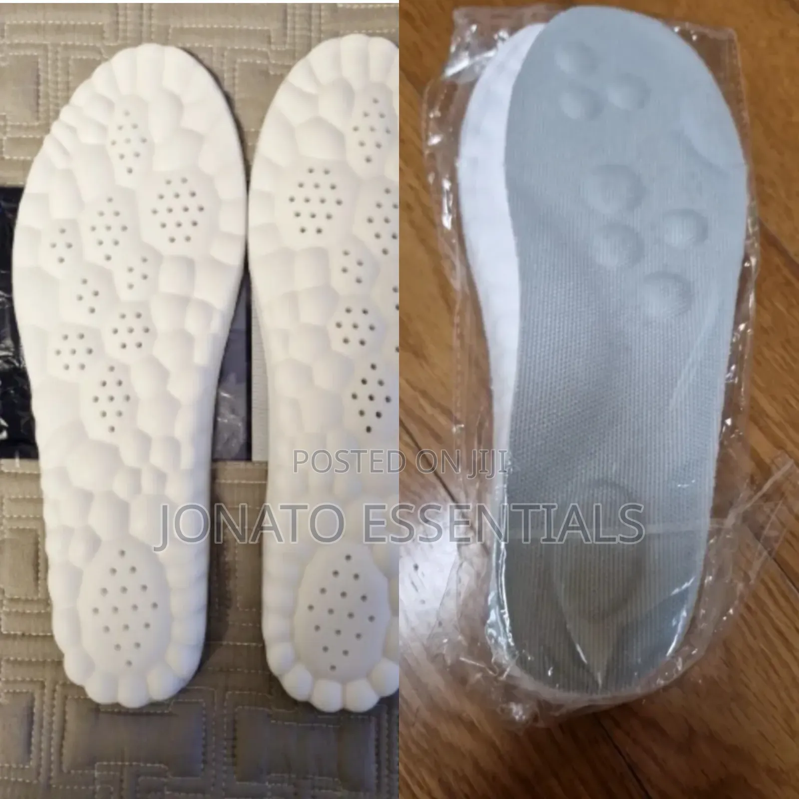 Super Soft Honeycomb Cushion Insoles for All-Day Shoe Comfort