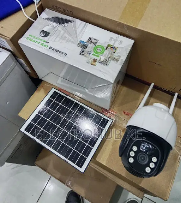 New 4g V380 Single Lens Solar Camera With Simcard Slot