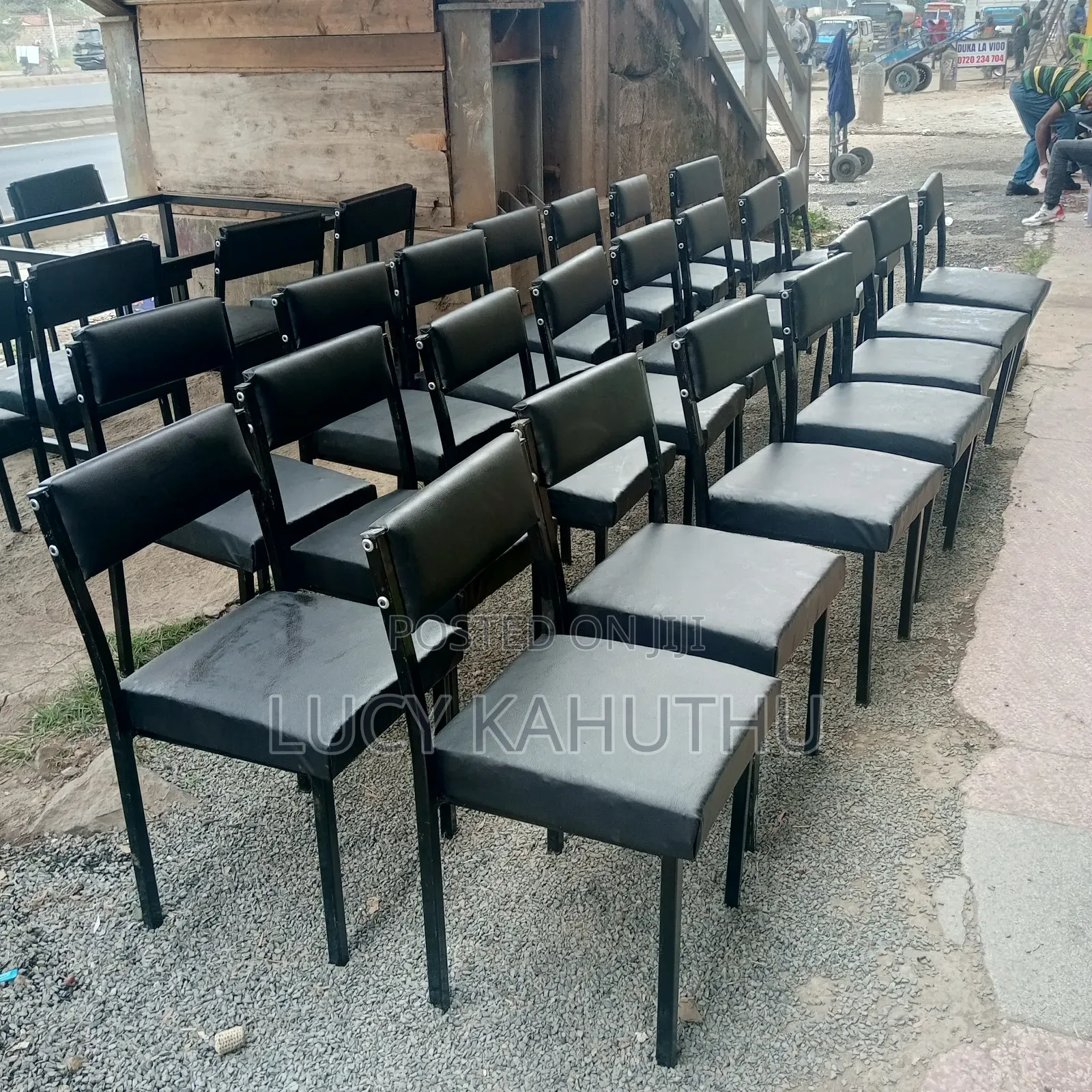 Carina Chairs or Waiting Chairs With Supported Back