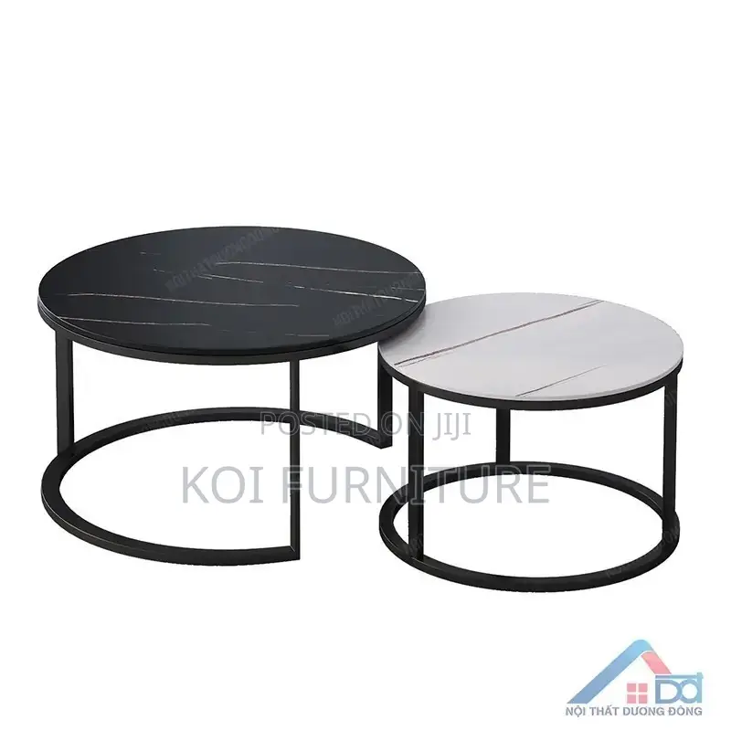Coffee Table : Modern Koi Classic Round Coffee Table