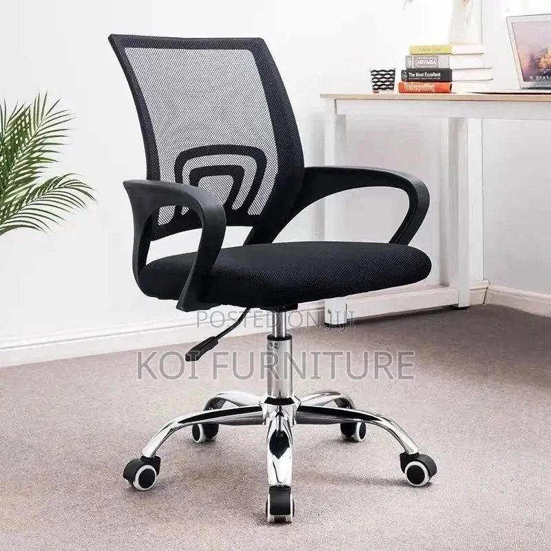 Office Chairs; Fabric Home Office Clerical Mesh Chair