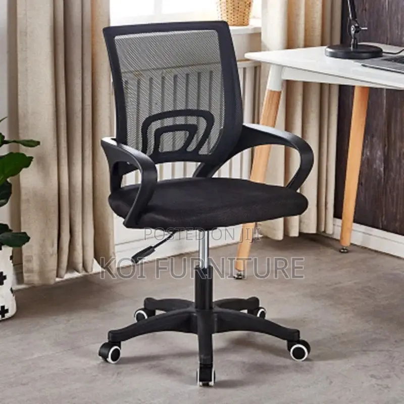 Office Chairs; Fabric Home Office Clerical Mesh Chair
