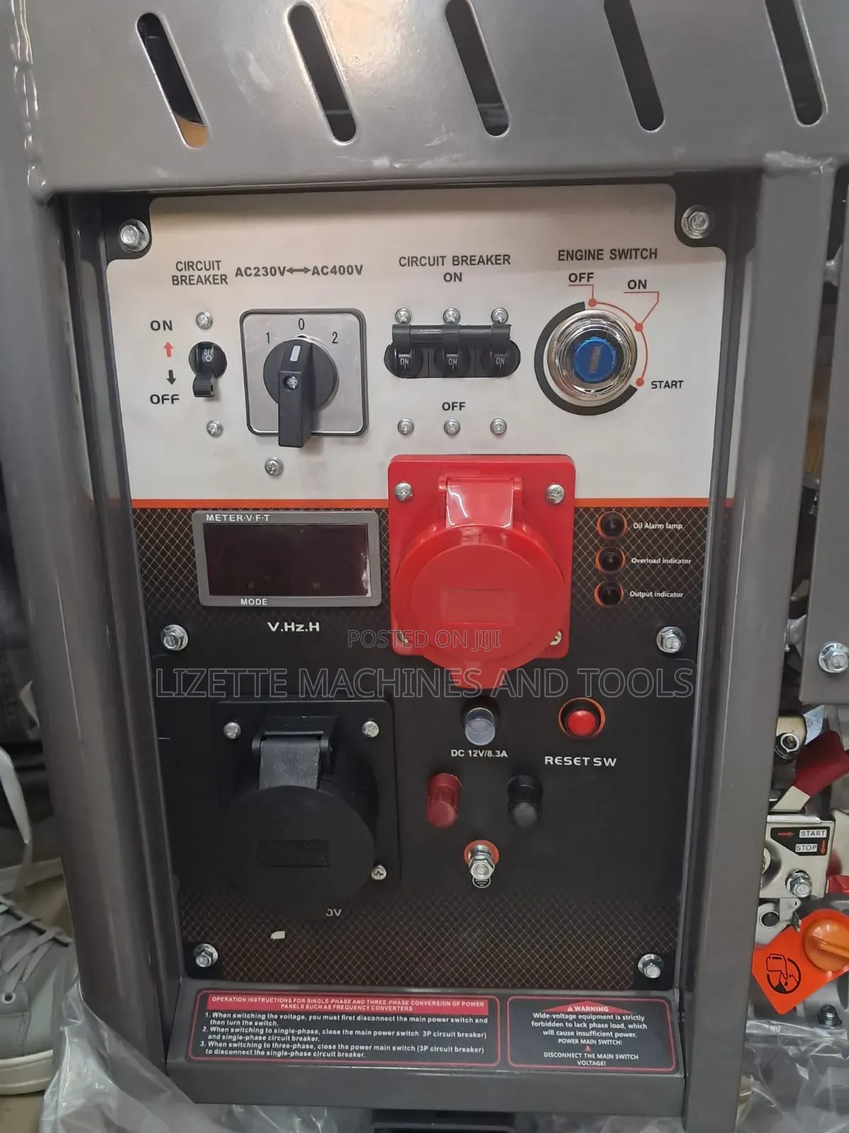 Cigma Uk 10kva Dual Phase Diesel Generator (Both Single and 3 Phase)