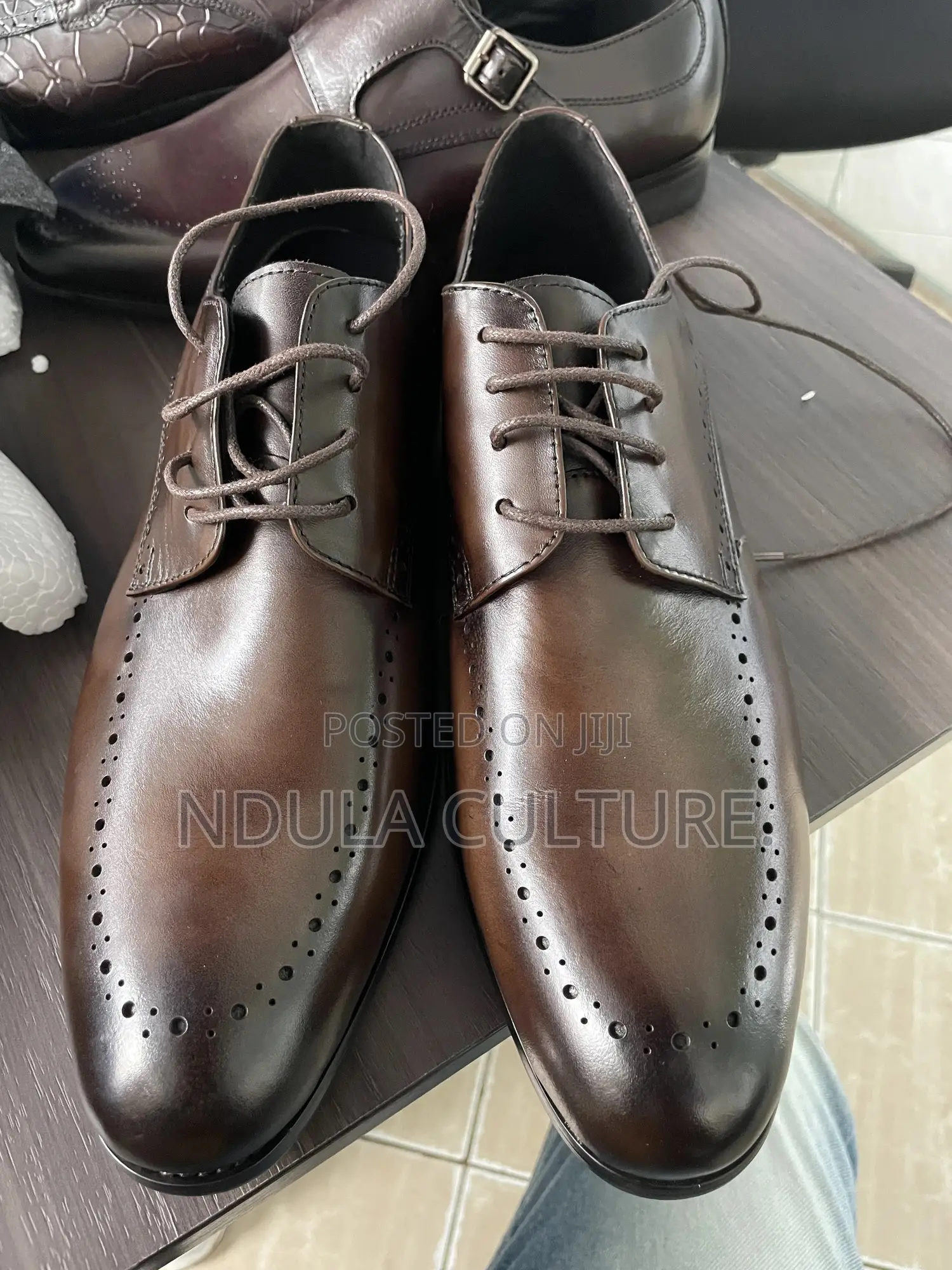 Premium Leather John Foster Official Shoes