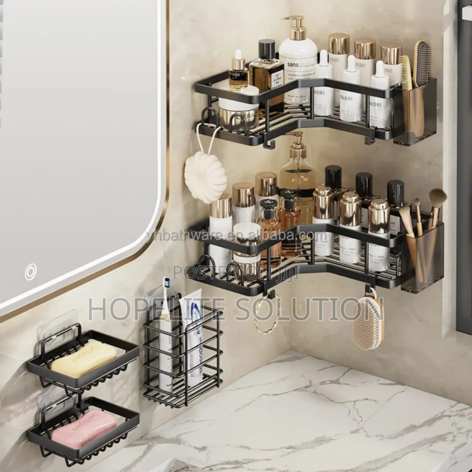 5 PCS Corner Shower Caddy