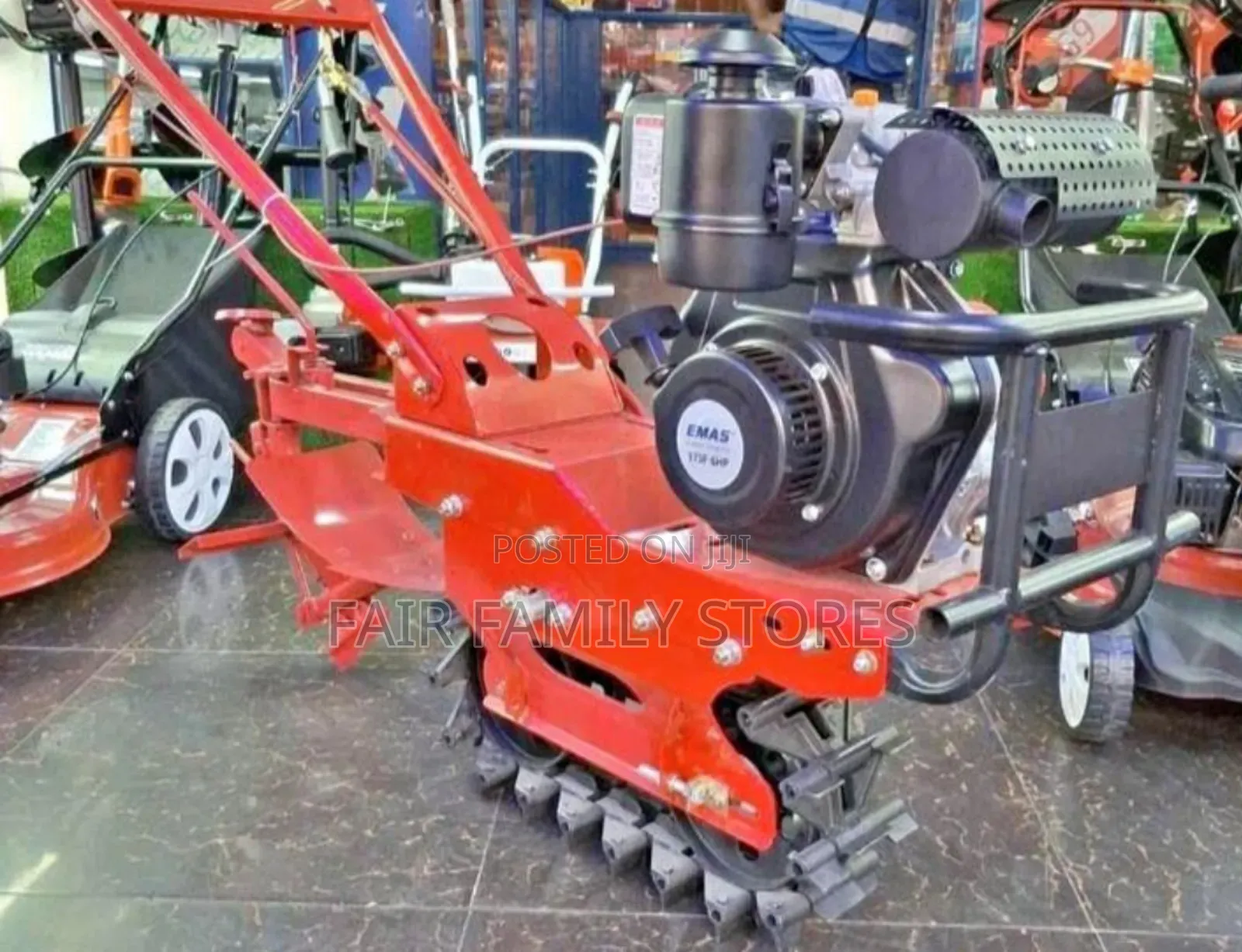 Emas Chain Trak Power Tiller