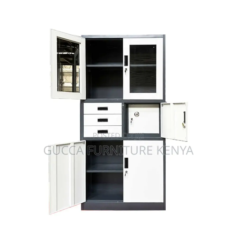 Modern Office Storage Cabinet With Safe