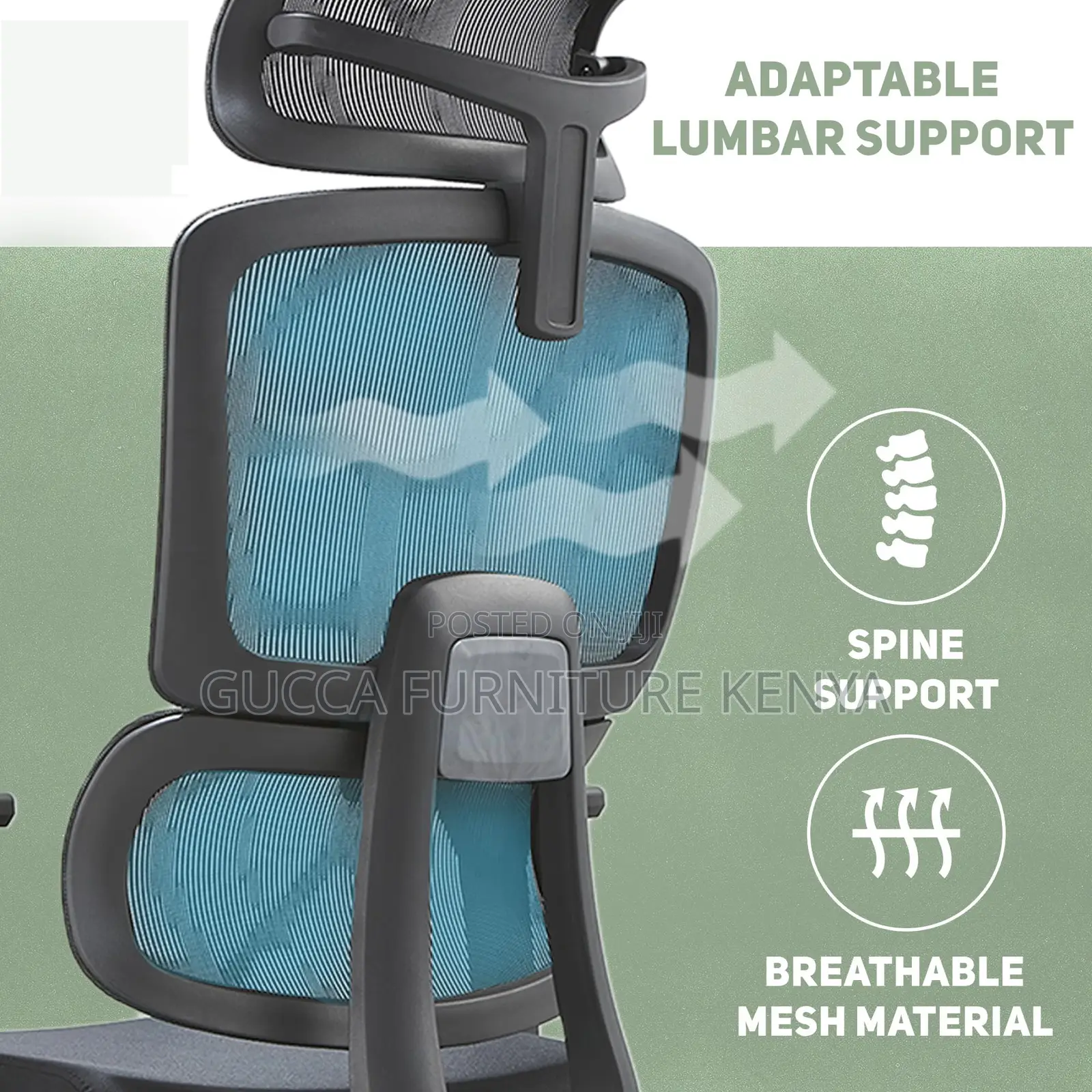 Executive Orthopedic Office Desk Chair