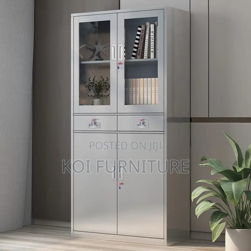 Office Cabinet : 2-Door Office Filing Cabinet With 2-Drawers