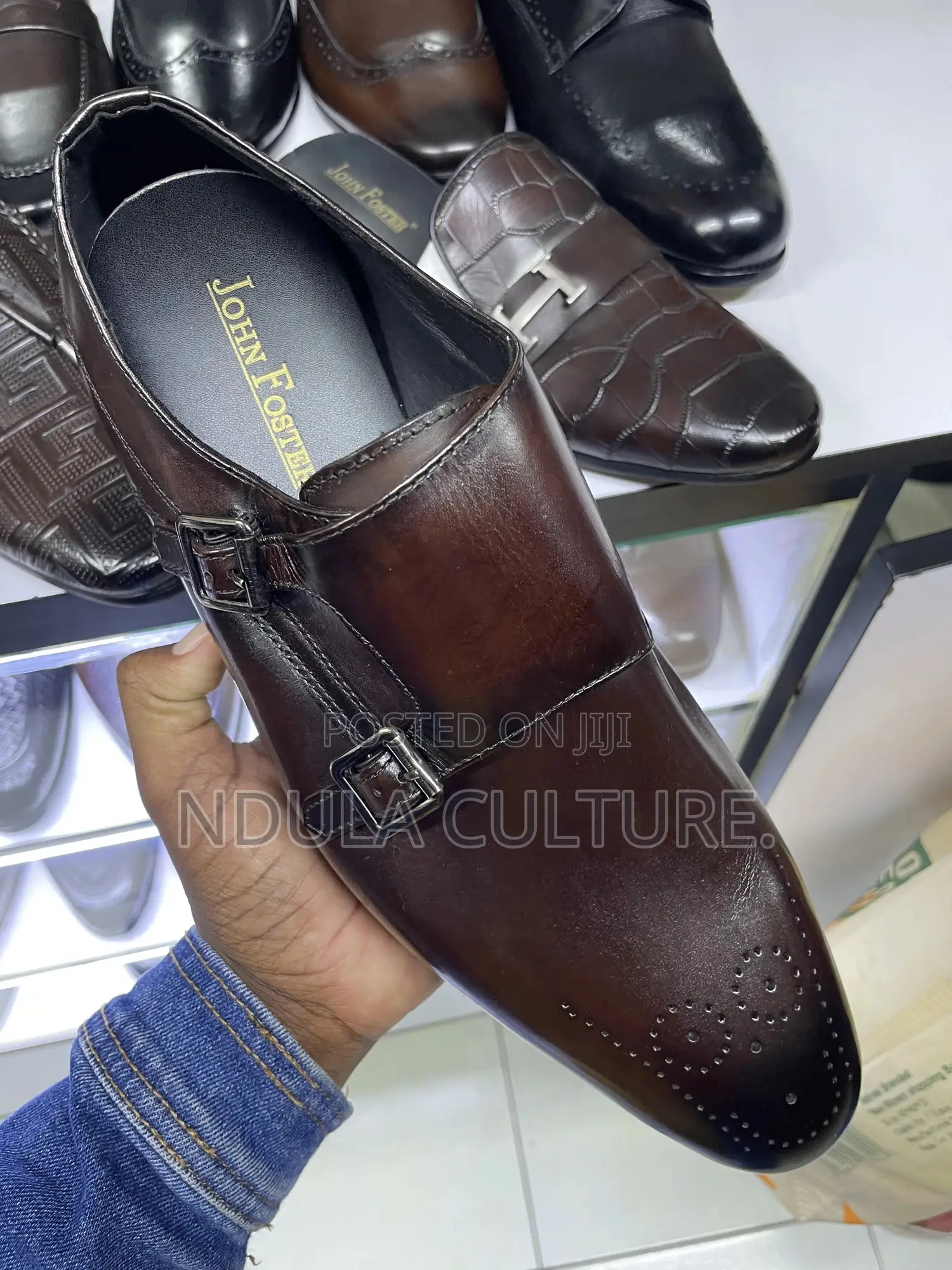 Monk and Double Monk Official Shoes by John Foster