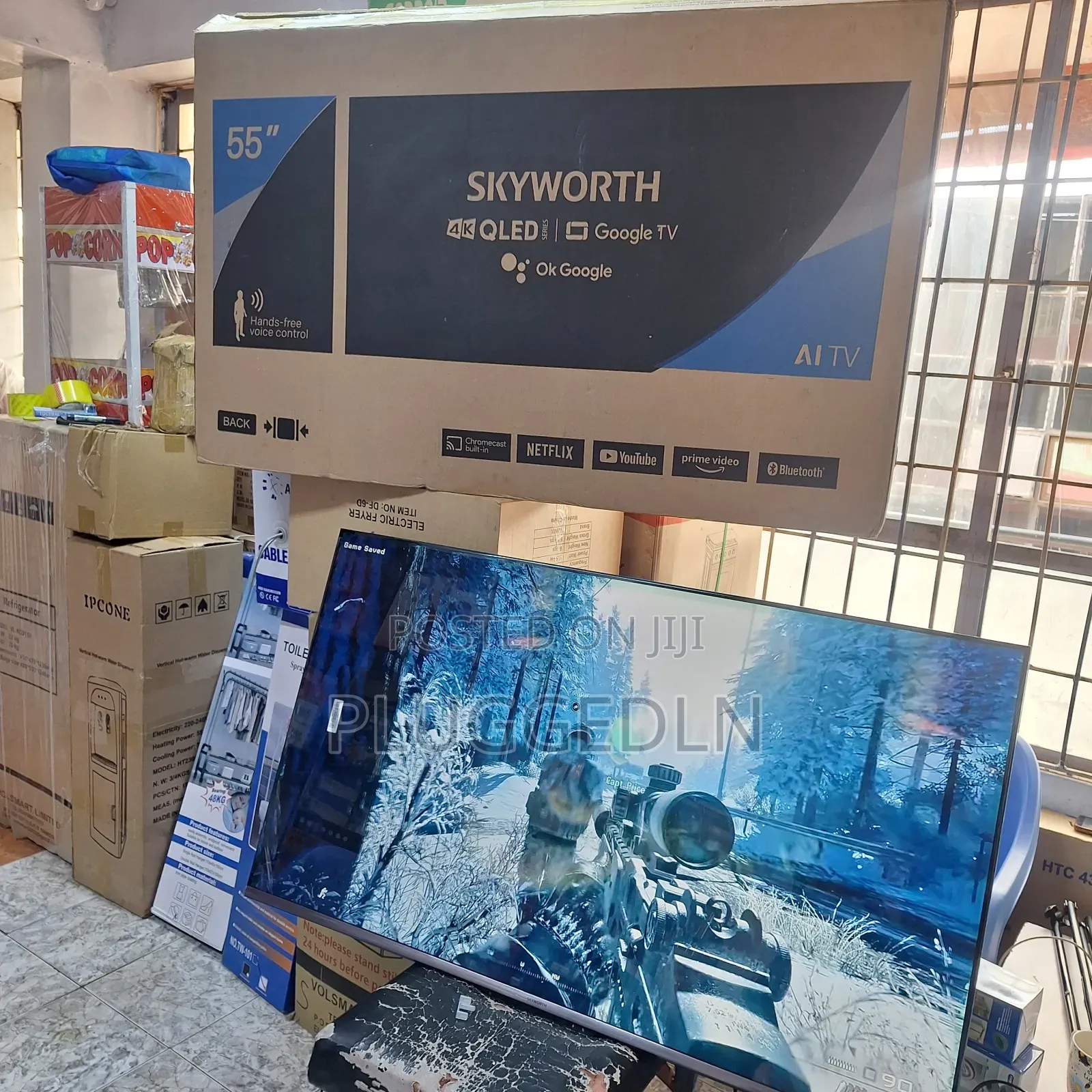 Skyworth 55 Inch Qled Google Tv.