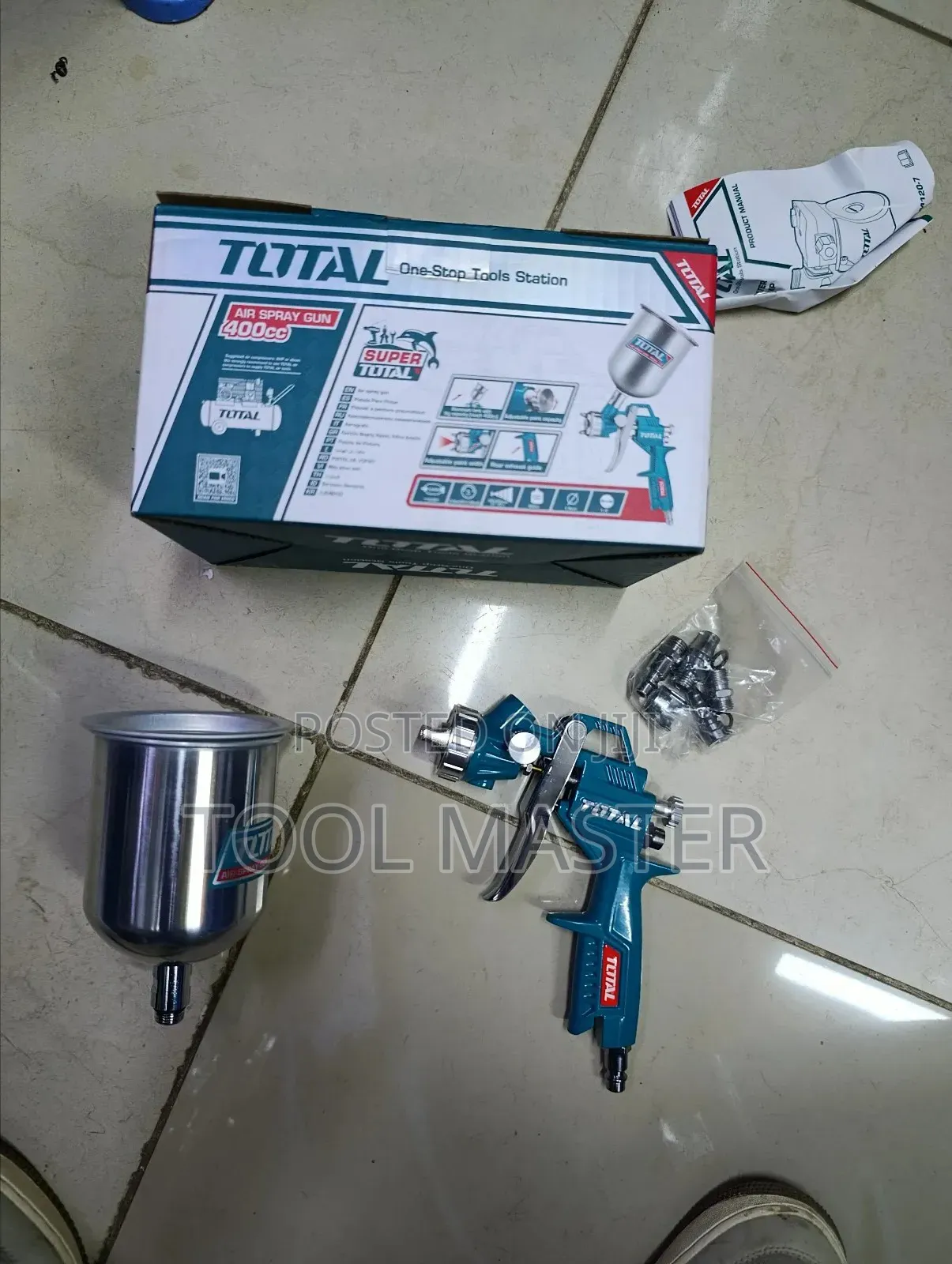 Total Air Spraygun 400cc/400cc Total Air Spraygun for Compressor