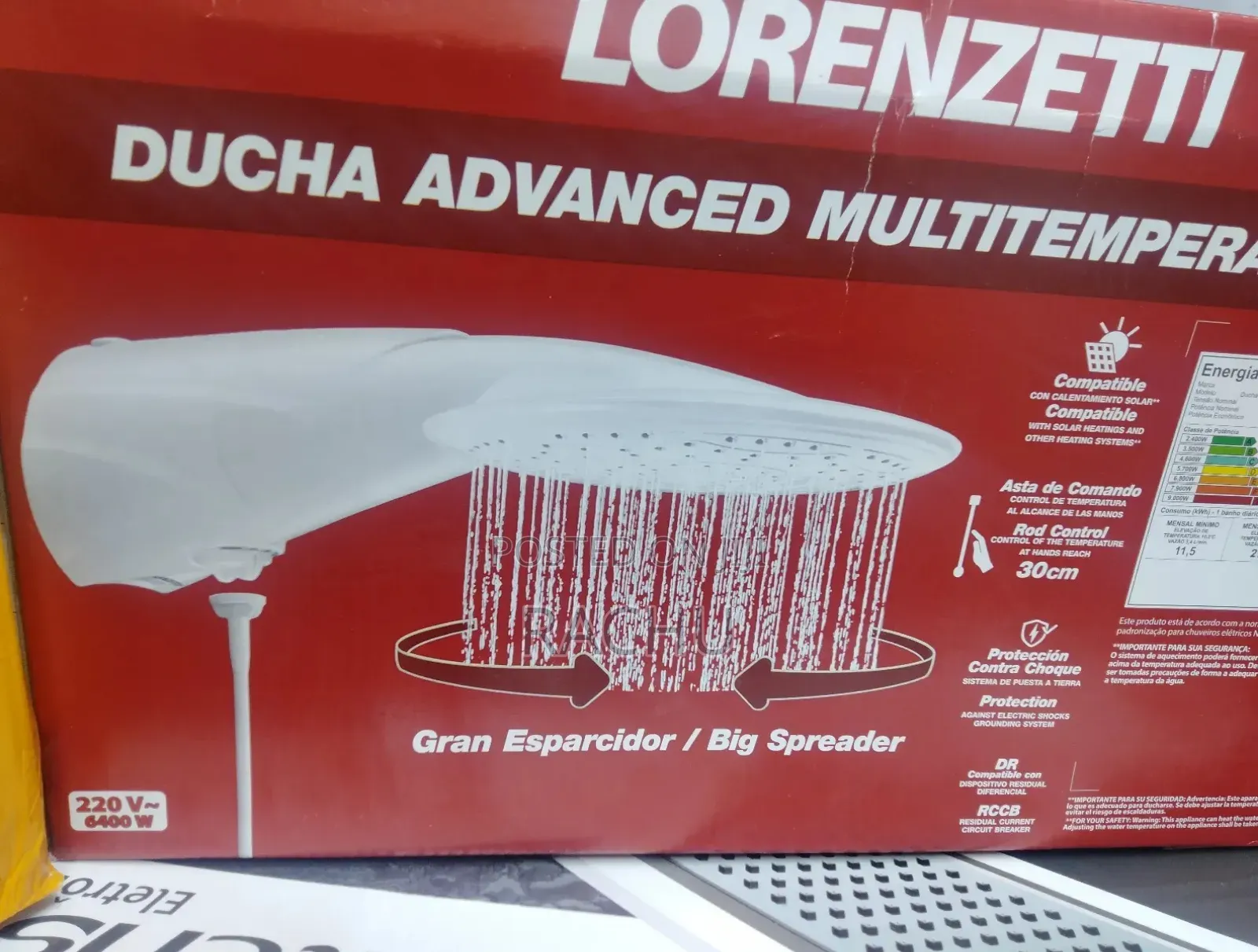 Lorenzetti Advance Instant Shower Head
