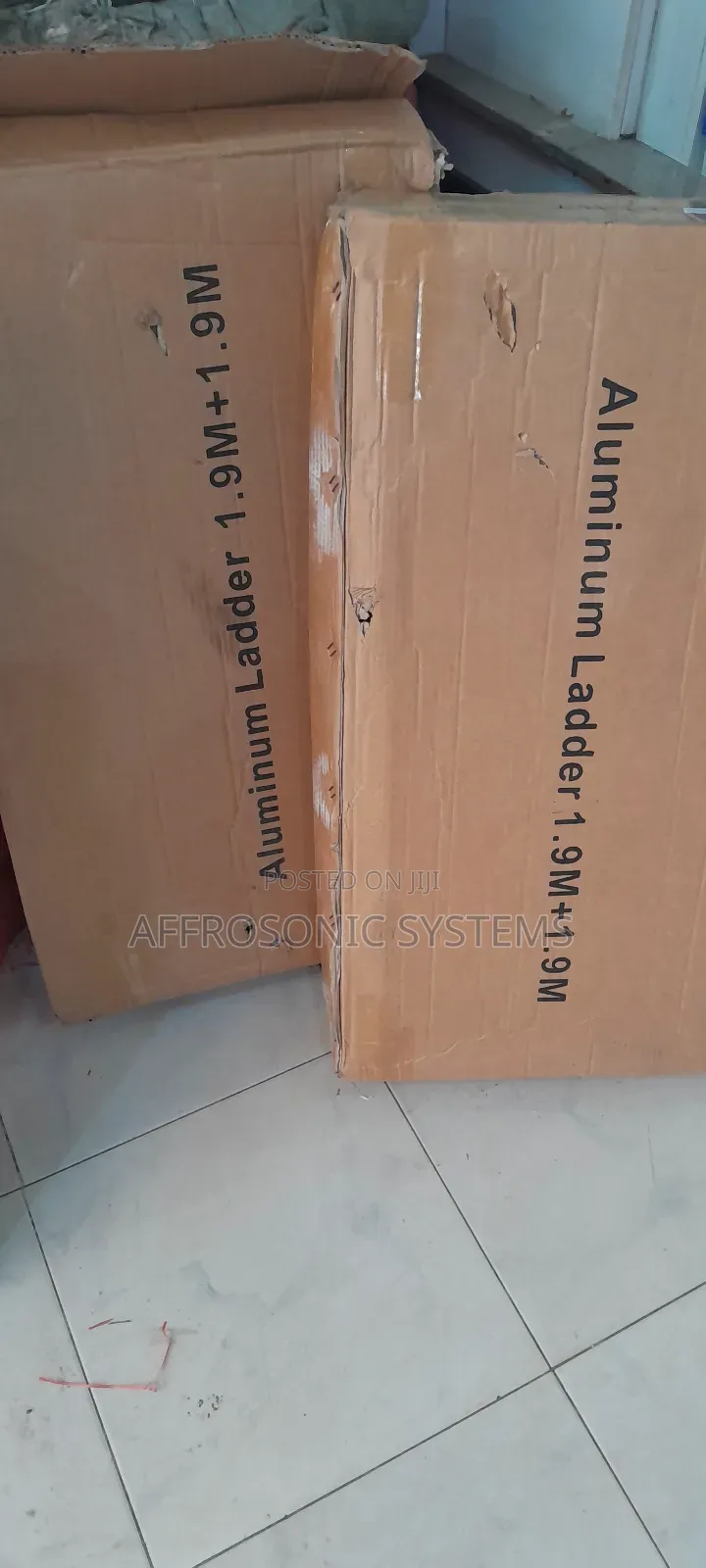 Heavy Duty 3.8m Double Telescopic Ladder