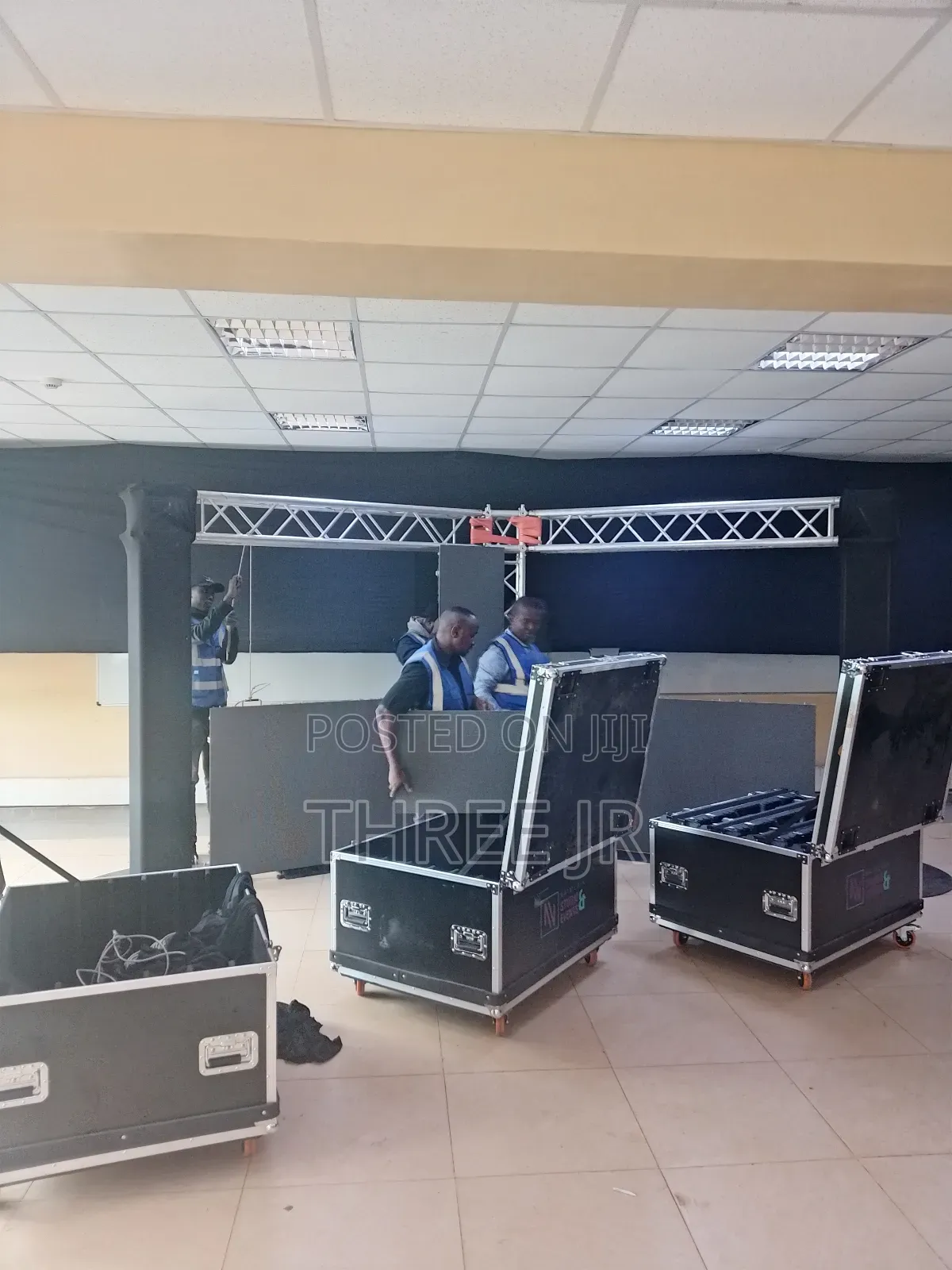 Led Panels Set Up With Very High Resolution For Hire