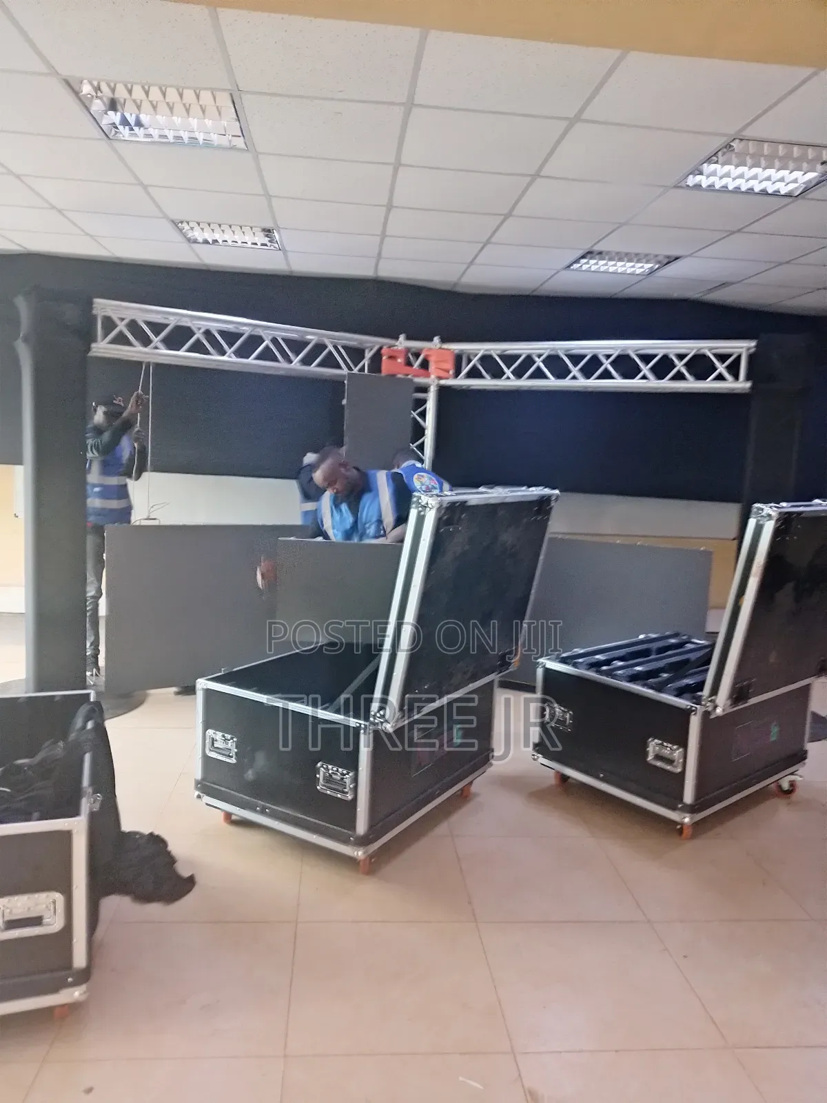 Led Panels Set Up With Very High Resolution For Hire
